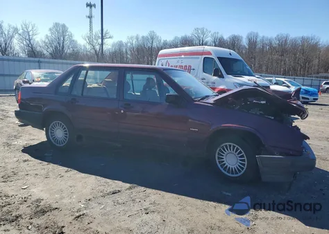 1993 Volvo 940 z USA, uszkodzony, nr VIN YV1JS8835P1121195